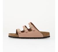 Birkenstock Mules Florida Fresh Nubuck étroit Rose Femme Taille 37