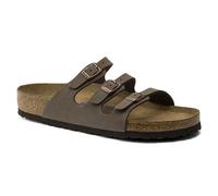 Sandales femme Birkenstock Florida Birko-Flor Birkibuc Large - mocha - 38