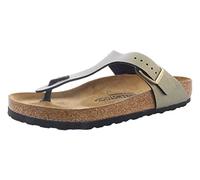 BIRKENSTOCK Gizeh BF Ladies ICY Metallic Stone Gold Sandals 39