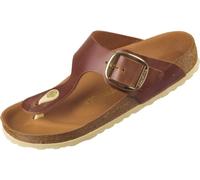 Tongs Birkenstock Women Gizeh Big Buckle Cognac Regular-