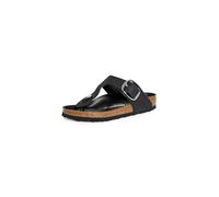 Birkenstock Gizeh Big Buckle Sandales pour femme, Noir huilé, 7.5 UK Men/ 9 UK Women