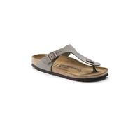 Birkenstock Sandales Gizeh Birkibuc Homme Gris Taille EU 37