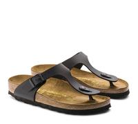 BIRKENSTOCK GIZEH BLACK NOIR TONGS HOMME/FEMME SANDALES LARGEUR NORMALE