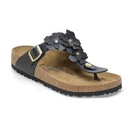 Birkenstock Gizeh Flowers LE Black, Noir , 38 EU