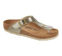 Birkenstock - Gizeh Kids Birko-Flor - Sandales enfant Electric Metallic Gold - 34 - Étroit