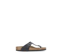 Birkenstock Sandales Gizeh Cuir huilé Noir Homme EU 39