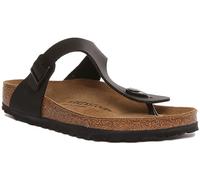 Birkenstock Gizeh Sandales à talon ouvert unisexes pour adulte - Noir - Noir , 44 EU EU