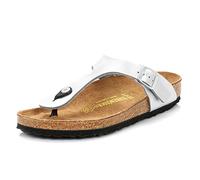 Birkenstock Tongs Gizeh argent Taille 39