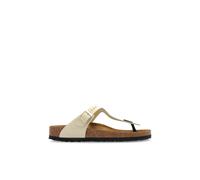 Birkenstock - Gizeh Slides - Femme - Chaussures - Beige - Taille: 37 EU