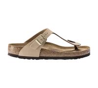 Birkenstock - Gizeh Soft Footbed Nubuck Leather Regular Fit - Femme - Chaussures - Beige - Taille: 39 EU