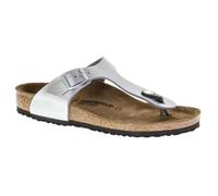 Birkenstock - Gizeh Kids Birko-Flor Narrow - Silver Clothing NEUF