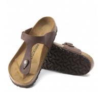BIRKENSTOCK GIZEH TONGS UNISEXE EN CUIR HUILÉ MARRON HABANA