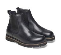 Birkenstock Highwood Chelsea Bottes Noires En Cuir Pour Femmes 39