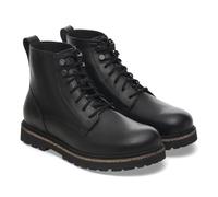 Birkenstock, Highwood Lace Mid, Chaussures Derby High, Polonais Hauts, Mode Mode, Noir , 36 EU Stretta