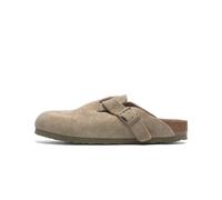 Birkenstock, Homme, Chaussures, Beige, Taille: 45 EU Boston Leve Narrow Fit
