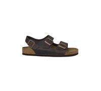 Birkenstock, Homme, Chaussures, Brun, Taille: 41 EU Sandales Plates Milano