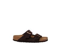 Birkenstock, Homme, Chaussures, Brun, Taille: 43 EU Sandale Arizona SFB Mocca en daim