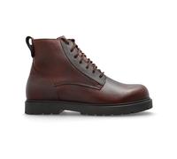 Birkenstock, Homme, Chaussures, Brun, Taille: 45 EU Chaussures en cuir Highwood Lace MID Imperméables