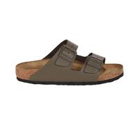 Birkenstock, Homme, Chaussures, Gris, Taille: 42 EU Sandales anatomiques en cuir avec boucles