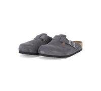 BIRKENSTOCK Mule 'Boston LEVE' gris foncé, Taille 43