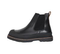 Birkenstock, Homme, Chaussures, Noir, Taille: 45 EU Bottines Chelsea en Cuir à Lacets Prescott