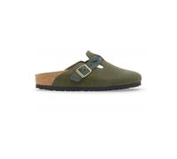 Birkenstock, Homme, Chaussures, Vert, Taille: 38 EU Boston Narrow Fit