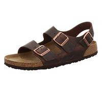Birkenstock Homme Milano Cuir Gras Sandales Bride Arriere, Habana Etroite, 45