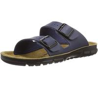 BIRKENSTOCK Hommes Bilbao Birko-Flor Mules, Bleu, 43 EU