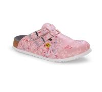 BIRKENSTOCK Kay ESD Birko-Flor Sabots pour Femme - Motif Floral - Rose Vif - Taille EU 38