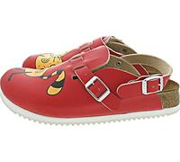 Birkenstock Classic Kay, Sabots Femme, Rouge (Cat Red Background), 36 EU