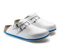 BIRKENSTOCK KAY SL WOMEN WHITE/BLUE SABOT PROFESSIONNELS BLANC BLEU SEMELLE ANTI