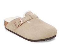 Birkenstock - Kid's Boston Leve Shearling - Chaussons classiques - EU 32 - Narrow - taupe