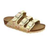 Birkenstock Kids, Florida, Sandales Chaussures Pantoufles Vegan Mode Mode Enfants, Fleur blanche, 26 EU Stretta