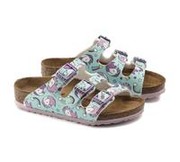 Birkenstock Kids, Florida, Sandales Chaussures Pantoufles Vegan Mode Mode Enfants, Licorne Seafoam, 26 EU Stretta