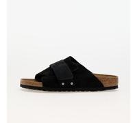Birkenstock - Kyoto Nubuck Sandales - Femme - Chaussures - Noir - Taille: 37 EU