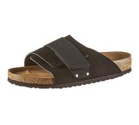 Birkenstock Kyoto Suede Nubuck Mens Black Sandals-EU 41