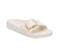 Birkenstock Sandales Madrid Big Buckle EVA Narrow blanc pur doré Taille 39
