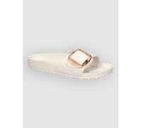 Birkenstock Sandales Madrid Big Buckle EVA Narrow blanc pur doré Taille 40