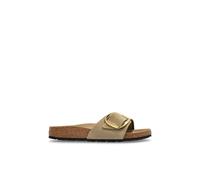 Birkenstock Mules Madrid Big Buckle Femme Beige Taille 39