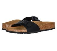 Birkenstock Madrid Birko-Flor, Mules femme, Black, 36 N EU