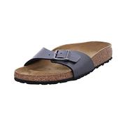 Sandales femme Birkenstock Madrid Birko-Flor Etroit - metallic black - 36