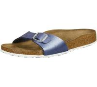 Birkenstock, MADRID BS, Chaussures Chaussons Mode Casual, Icy Metallic Azure Blue, 40 EU