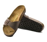 BIRKENSTOCK MADRID SANDALES UNISEX MOCHA MARRON LARGEUR ETROITE