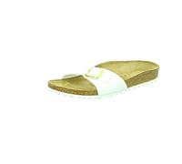 Birkenstock Mules Madrid Femme - Birko-Flor, EVA, boucle en métal - Blanc 39