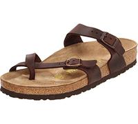 Birkenstock Mayari Cuir Gras, Tongs Femme