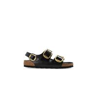 Birkenstock - Milano Big Buckle - Femme - Chaussures - Noir - Taille: 36 EU