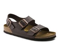 Birkenstock Milano Birko-Flor, Milano mixte adulte, Marron (Birko Flor Brun Foncé), 37 (Etroit)