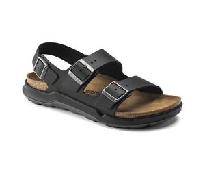 Birkenstock - Milano Crosstown Oiled Leather - Sandales homme Black - 46