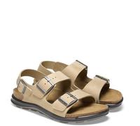 BIRKENSTOCK MILANO CROSSTOWN WOMEN FEMME TABACCO BROWN MARRON SANDALES CUIR HUIL