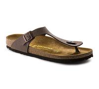 Birkenstock Gizeh Birko-Flor Nubuck - Sandales Mocca 38 - Normal